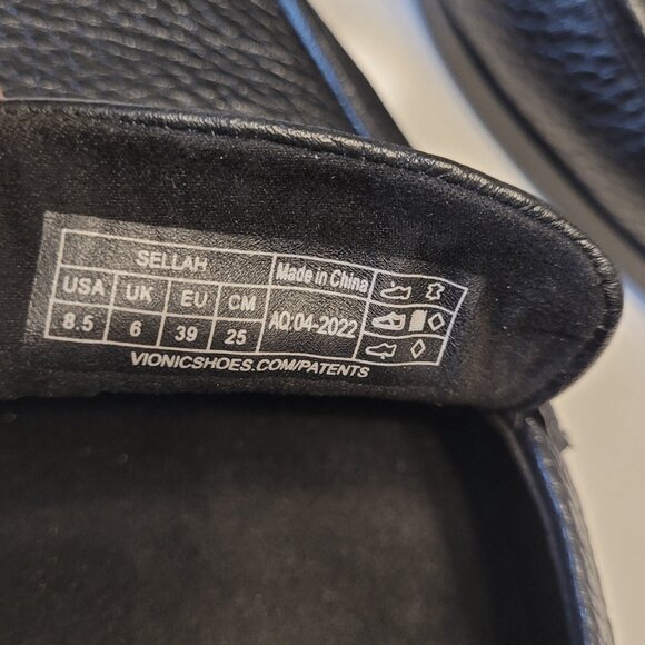 Vionic Sellah Pebbled Leather Loafers - Picture 10 of 10